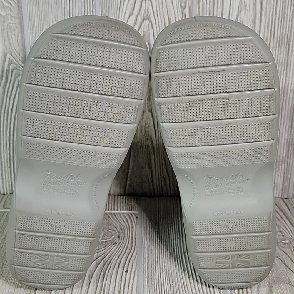 Rockfish Weatherwear Hayden Rain Boots in Light Gray
